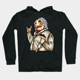 Saw Movie Jigsaw Billy the Puppet Hoodie